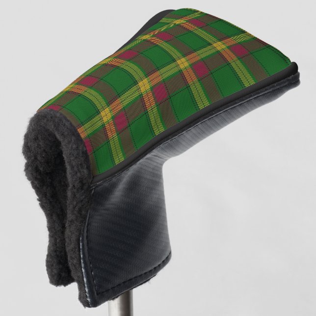 Scottish Colours Clan MacMillan Tartan Plaid Golf Head Cover (3/4 Front)