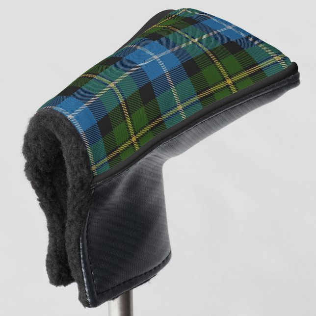 Scottish Colours Clan MacNeil Tartan Plaid Golf Head Cover (3/4 Front)