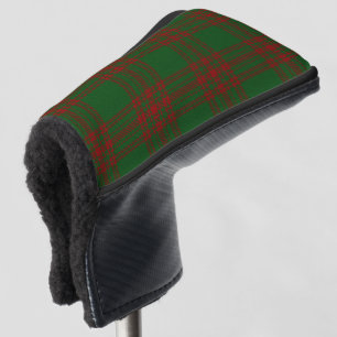 Scottish Colours Clan Menzies Hunting Tartan Plaid Golf Head Cover