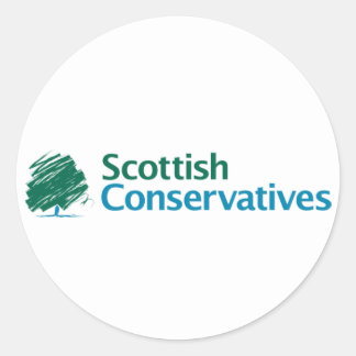 Scottish Conservatives Classic Round Sticker