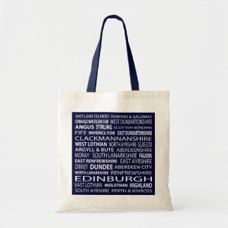 Scottish Counties Tote Bag