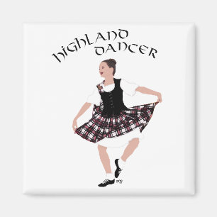 Scottish Country Dancer Magnet