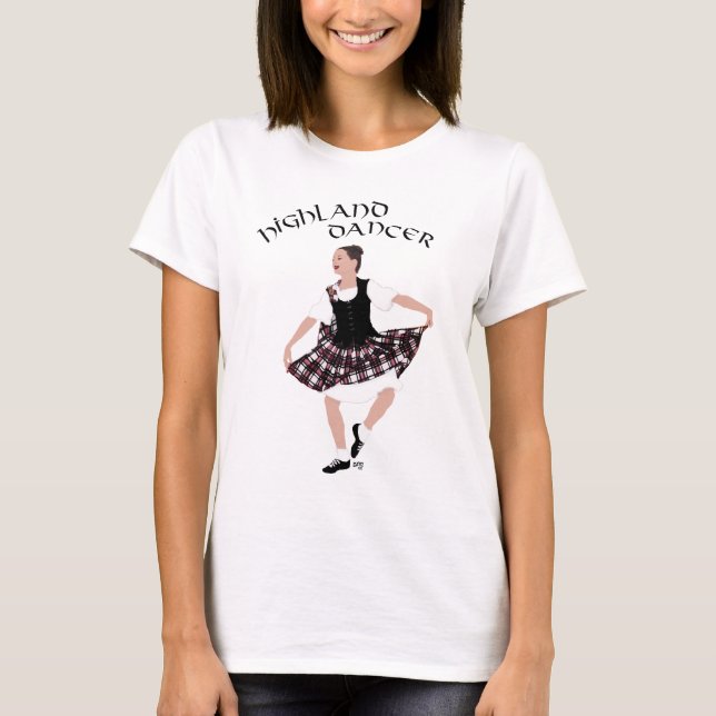 Scottish Country Dancer T-Shirt (Front)