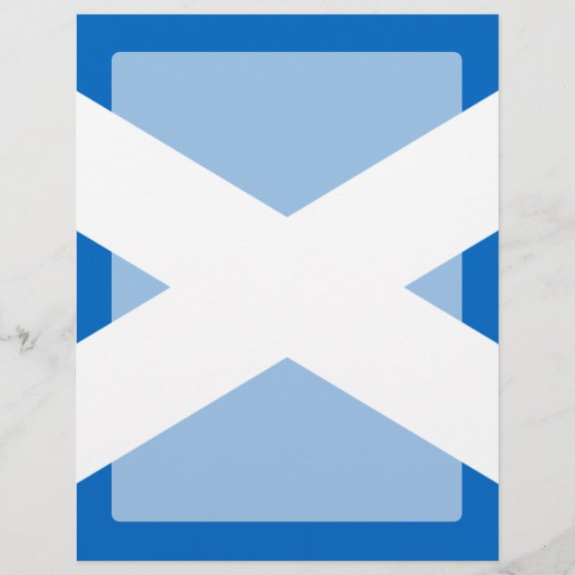 Scottish Cross Scotland Colours (Front)