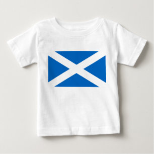 Scottish Cross Scotland Colours Baby T-Shirt