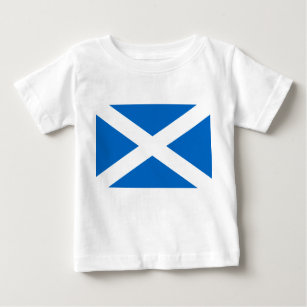 Scottish Cross Scotland Colours Baby T-Shirt