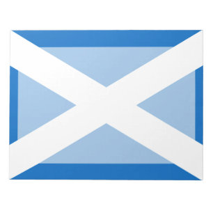 Scottish Cross Scotland Colours Notepad