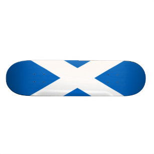 Scottish Cross Scotland Colours Skateboard