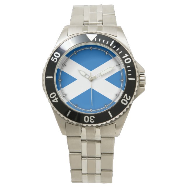 Scottish Cross Scotland Colours Watch (Front)