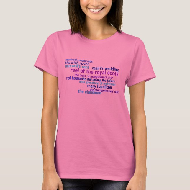 Scottish Dances T-Shirt (Front)