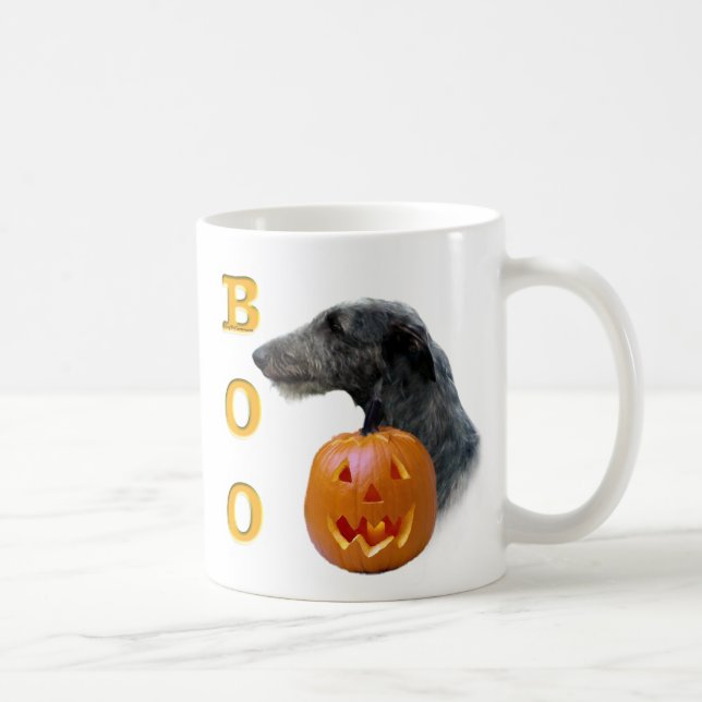 Scottish Deerhound Boo Coffee Mug (Right)