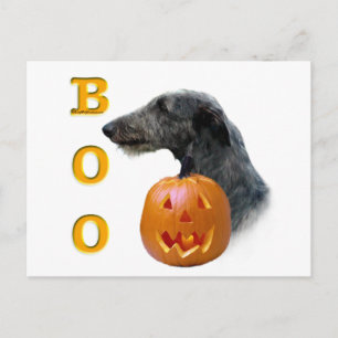 Scottish Deerhound Boo Postcard