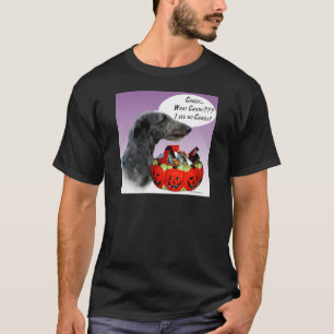 Scottish Deerhound Halloween Candy T-Shirt