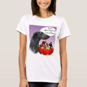 Scottish Deerhound Halloween Candy T-Shirt