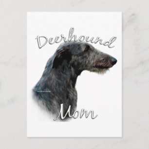 Scottish Deerhound Mum 2 Postcard