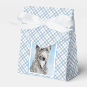 Scottish Deerhound Painting - Cute Original Dog Ar Favour Box