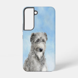 Scottish Deerhound Painting - Original Dog Art Samsung Galaxy Case