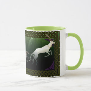 Scottish Deerhounds and White Stag Mug