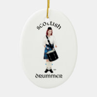 Scottish Drummer - Blue Kilt