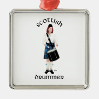 Scottish Drummer - Blue Kilt