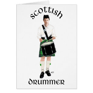 Scottish Drummer - Green Kilt