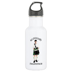Scottish Drummer - Green Kilt 532 Ml Water Bottle