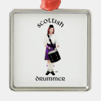 Scottish Drummer - Purple Kilt