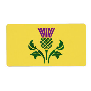 Scottish emblem thistle
