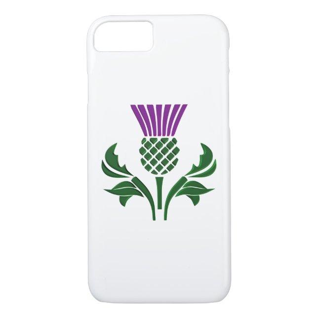 Scottish emblem thistle Case-Mate iPhone case (Back)