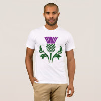 Scottish emblem thistle