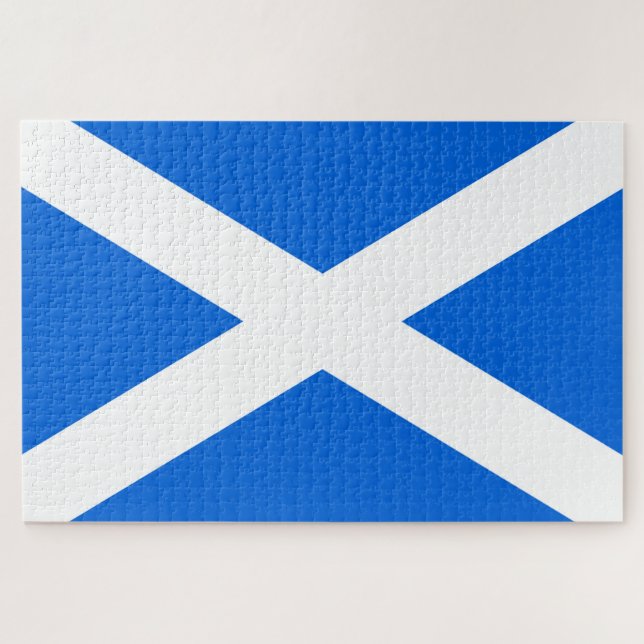 Scottish Flag 20x30 1014pc jpcn Jigsaw Puzzle (Horizontal)