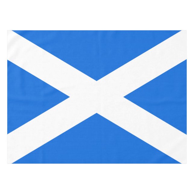 Scottish Flag 52x70 tccnt Tablecloth (Front (Horizontal))