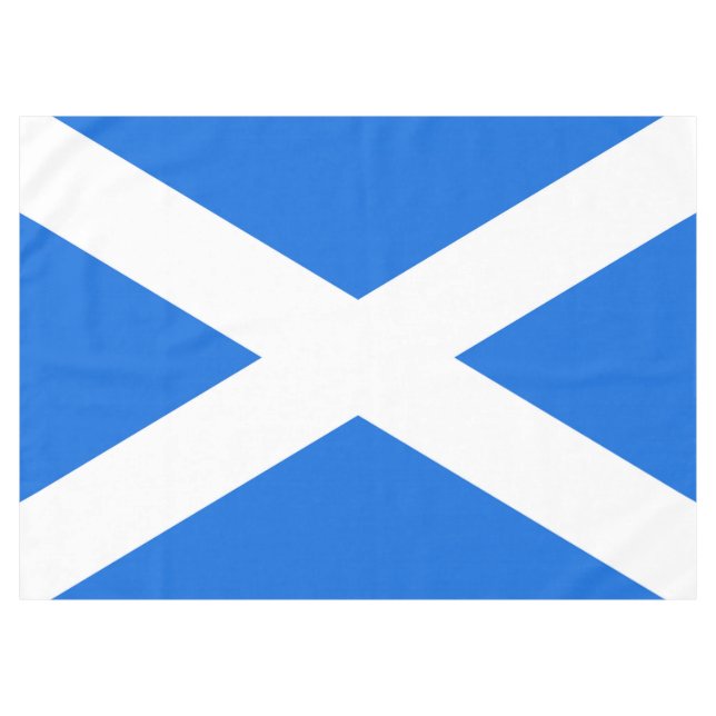 Scottish Flag 60x84 tccnt Tablecloth (Front (Horizontal))