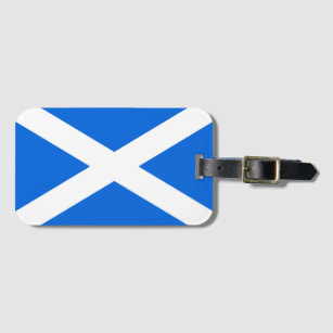 Scottish Flag bc ltcnt Luggage Tag