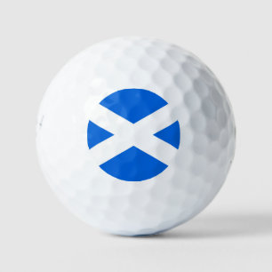 Scottish Flag be6 gbcnt Golf Balls