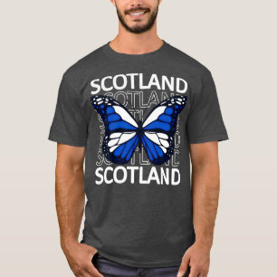 Scottish Flag Butterfly T-Shirt