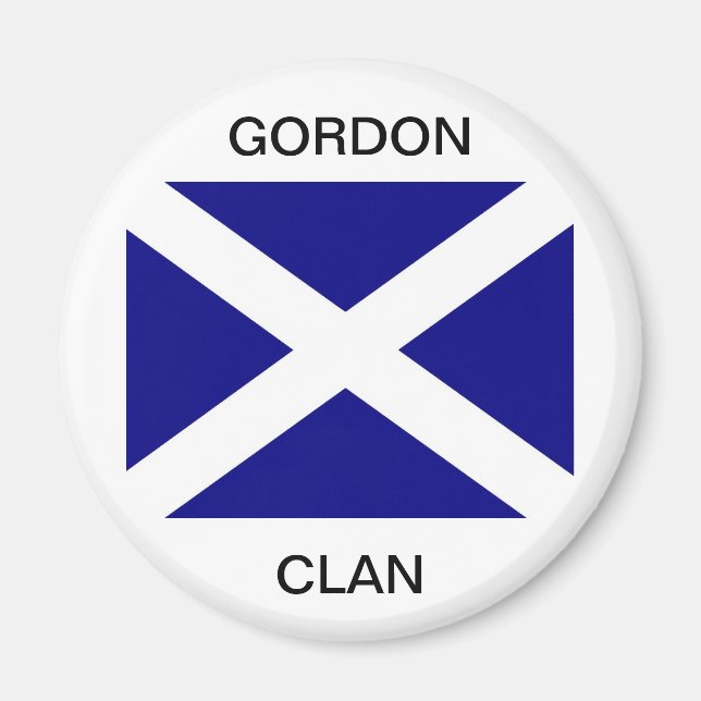 Scottish Flag clothing Magnet (Front)