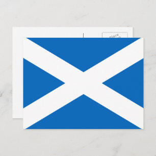 Scottish Flag, Flag of Scotland Postcard
