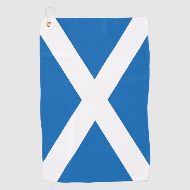 Scottish Flag & golf Scotland /sports Edinburgh Golf Towel (Front)
