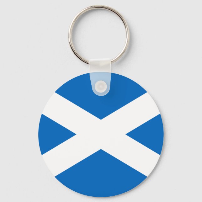 Scottish Flag Key Chain (Front)