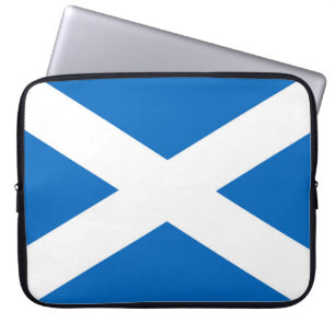 Scottish flag laptop sleeve