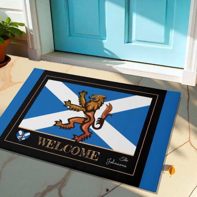 Scottish Flag & Lion, Scotland house mats /sports (Creator Uploaded)
