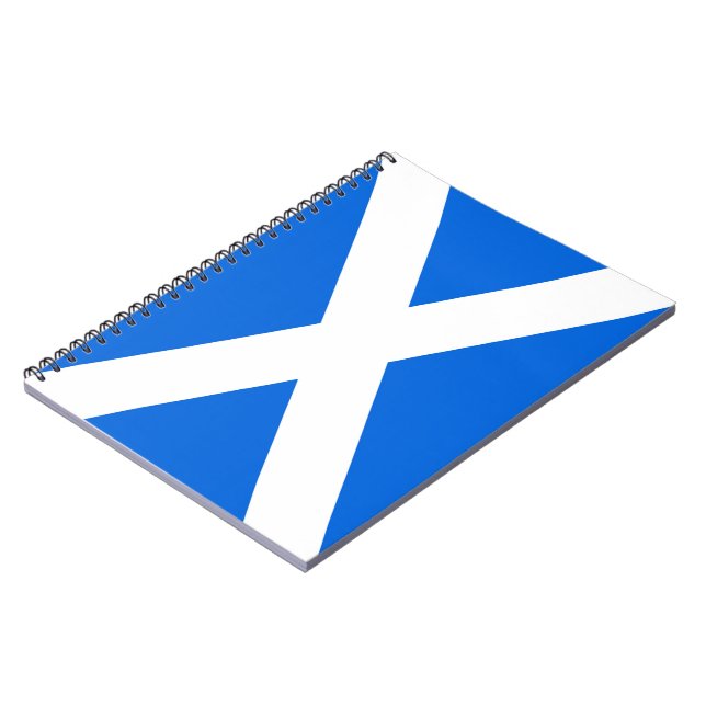 Scottish Flag nbcnt Notebook (Left Side)