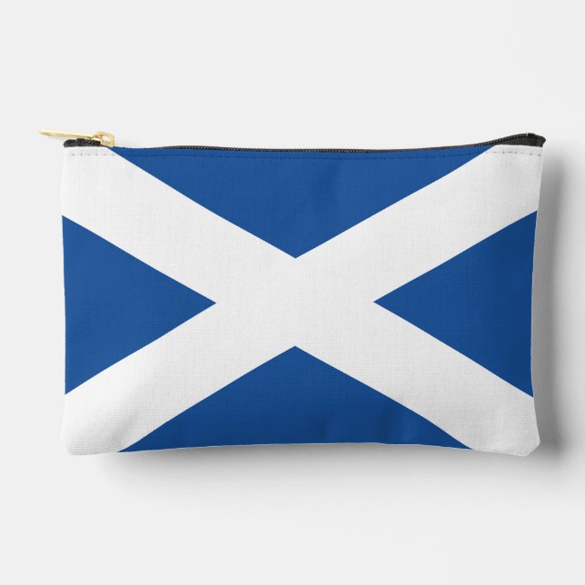 Scottish flag of Scotland Accessory Pouch  (Front)