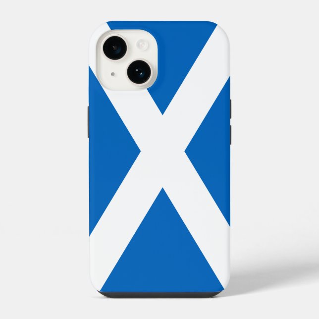 Scottish flag OtterBox iPhone case (Back)