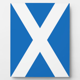Scottish Flag Plaque