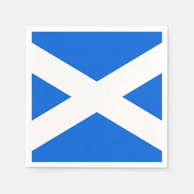 Scottish Flag pncn Napkin (Front)