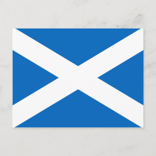 Scottish Flag Postcard