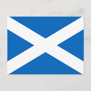 Scottish Flag Postcard