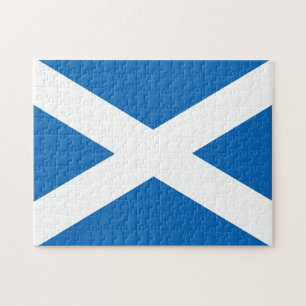 Scottish flag Puzzle, Patriots, Scotland Jigsaw Puzzle